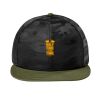 Camo Flat Bill Snapback Cap Thumbnail