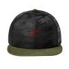Camo Flat Bill Snapback Cap Thumbnail