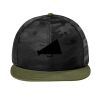 Camo Flat Bill Snapback Cap Thumbnail