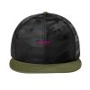 Camo Flat Bill Snapback Cap Thumbnail