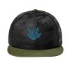 Camo Flat Bill Snapback Cap Thumbnail